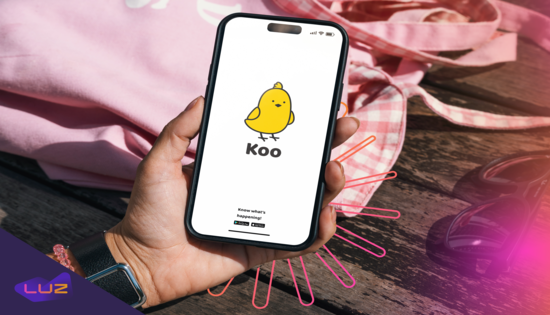 rede social Koo